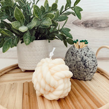 Load image into Gallery viewer, Nautical Knot Candle