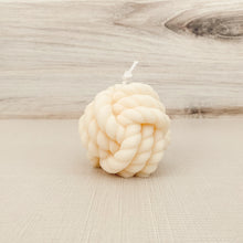Load image into Gallery viewer, Nautical Knot Candle