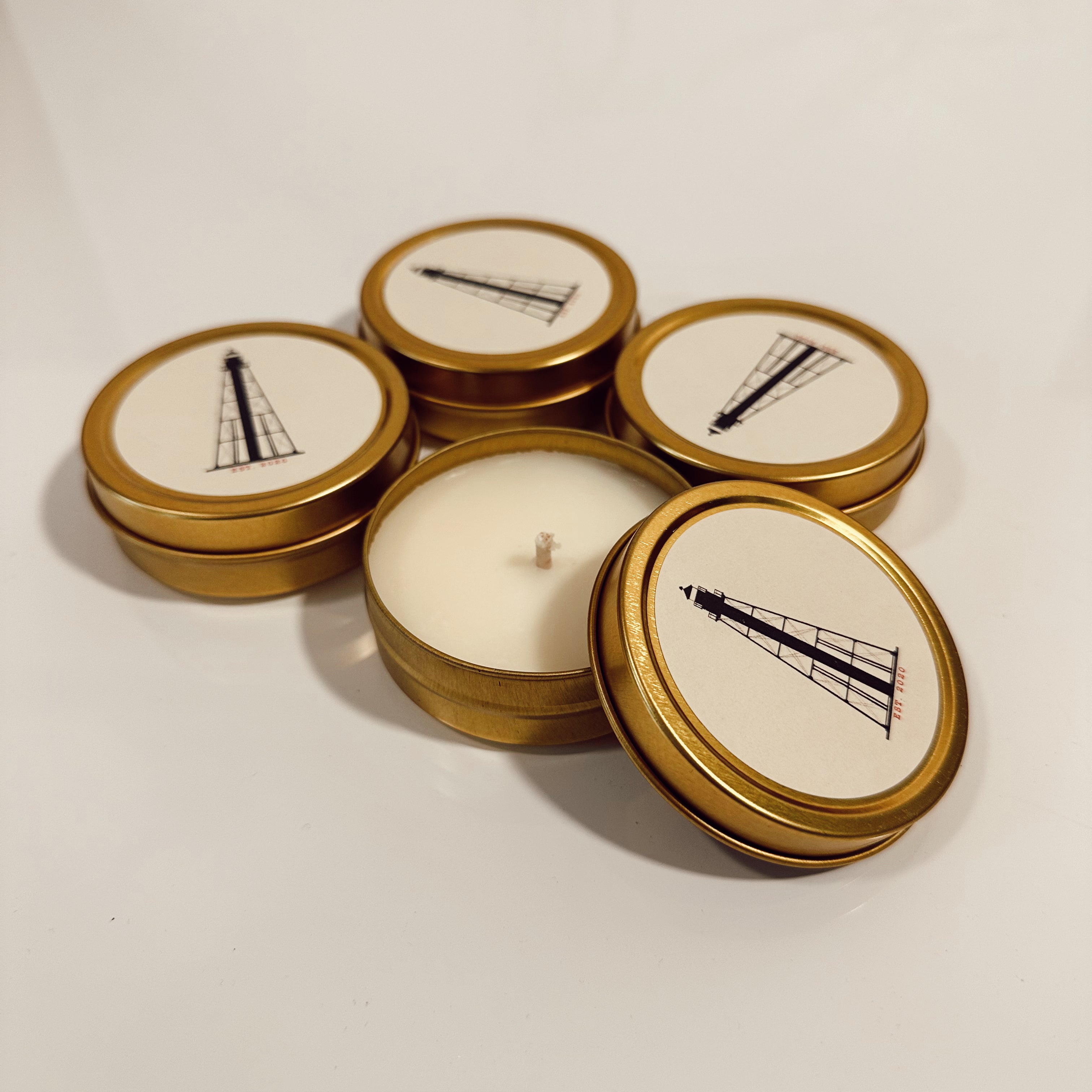 Personalized Gold Teeny Tin Party Favors