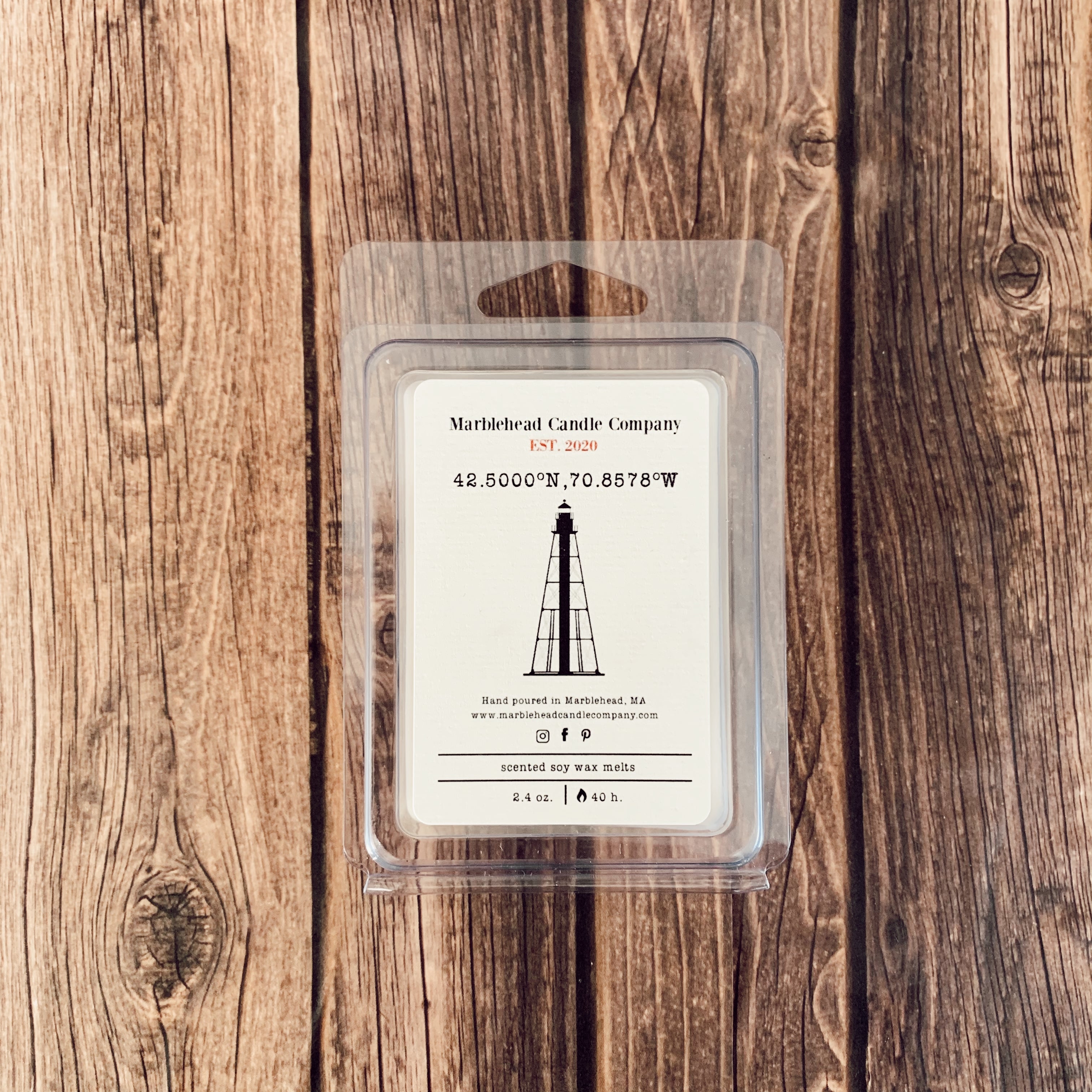 42.5000'N, 70.8578'W- Wax Melts